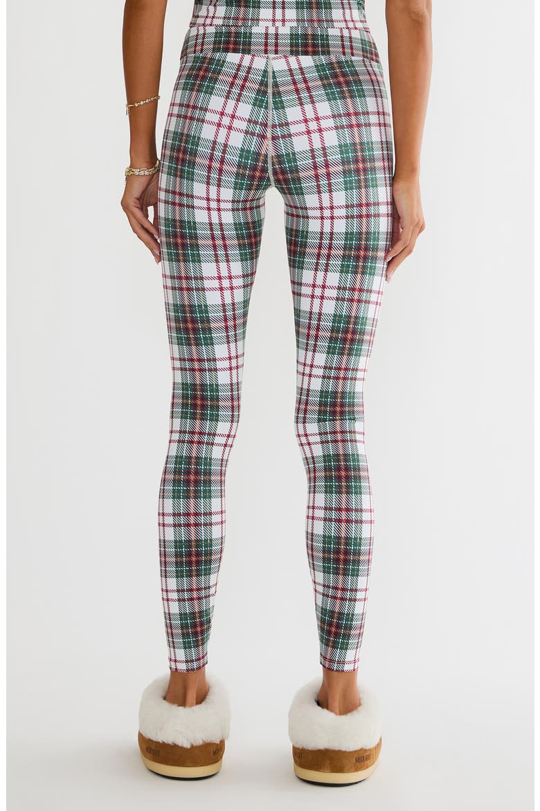Piper High Waist Leggings, Alternate, color, FROSTED PINE PLAID
