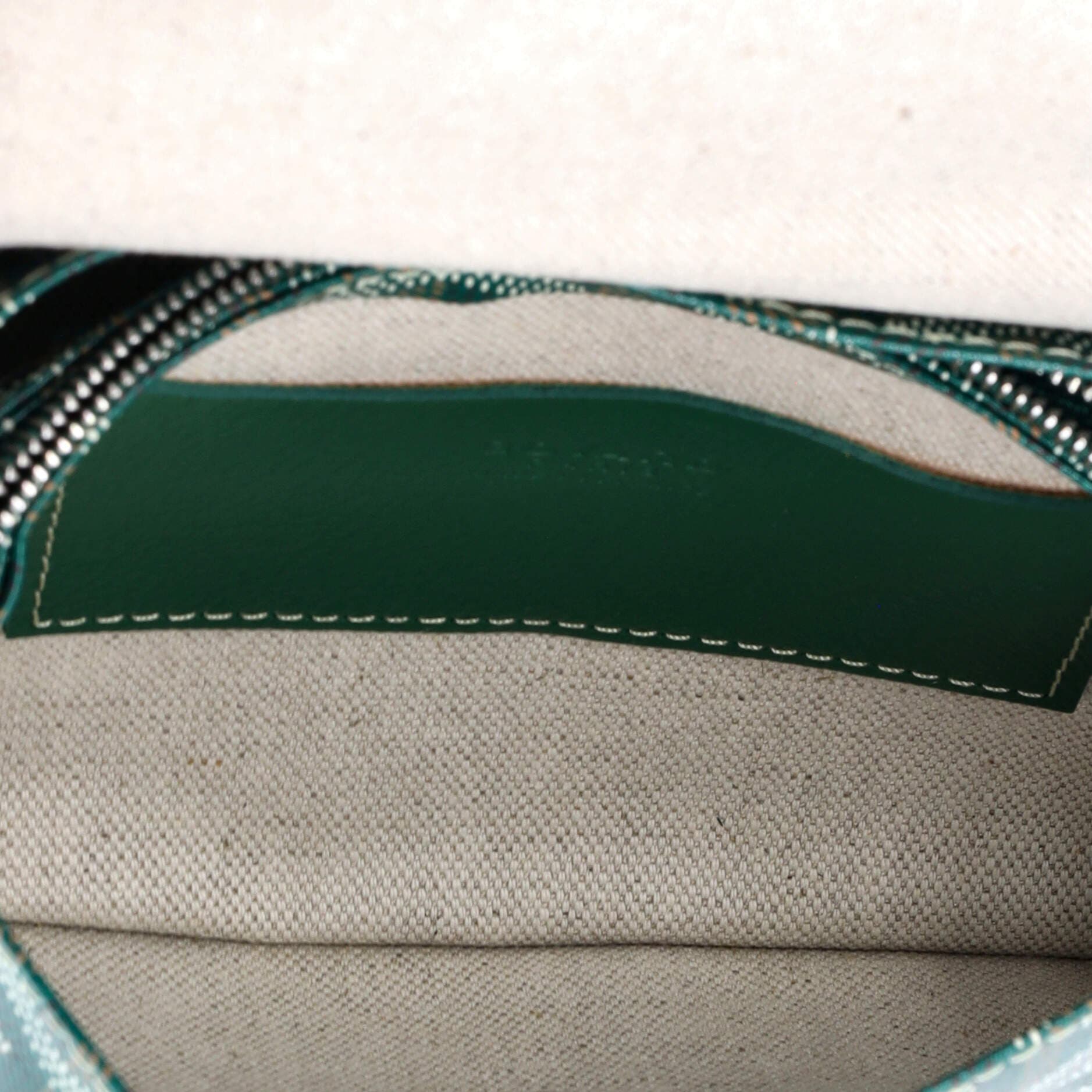 Pre-Owned Goyard Plumet Clutch Wallet Coated Canvas, Alternate, color, 