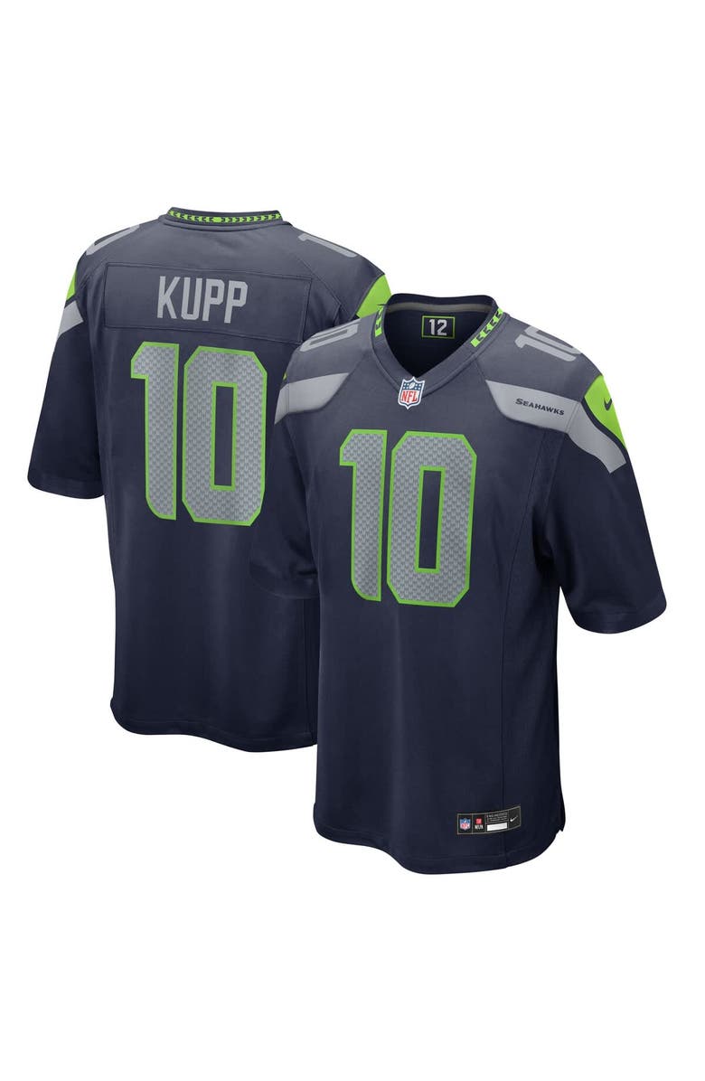 Nike Men
s Nike Cooper Kupp  College Navy Seattle Seahawks Team Game Jersey, Main, color, College Navy