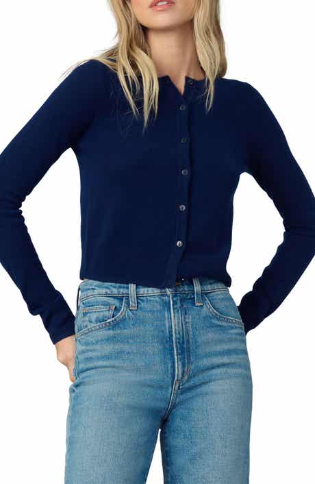 Joe's The Dani Crop Cashmere Cardigan