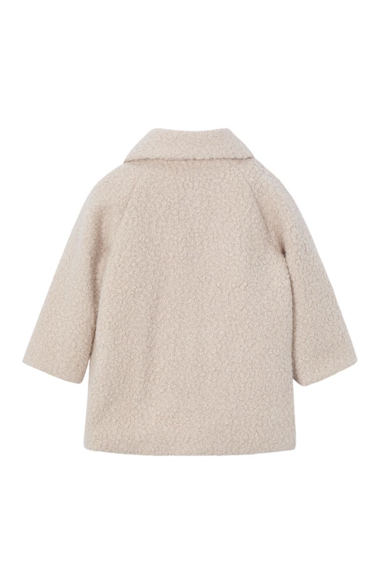 Mayoral Cozy Coat, Alternate, color, Beige
