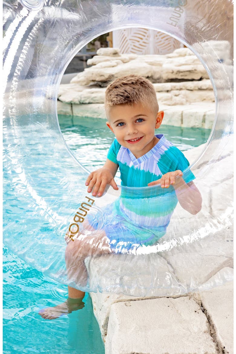 Dip Dye One Piece, Alternate, color, Blue Ombre