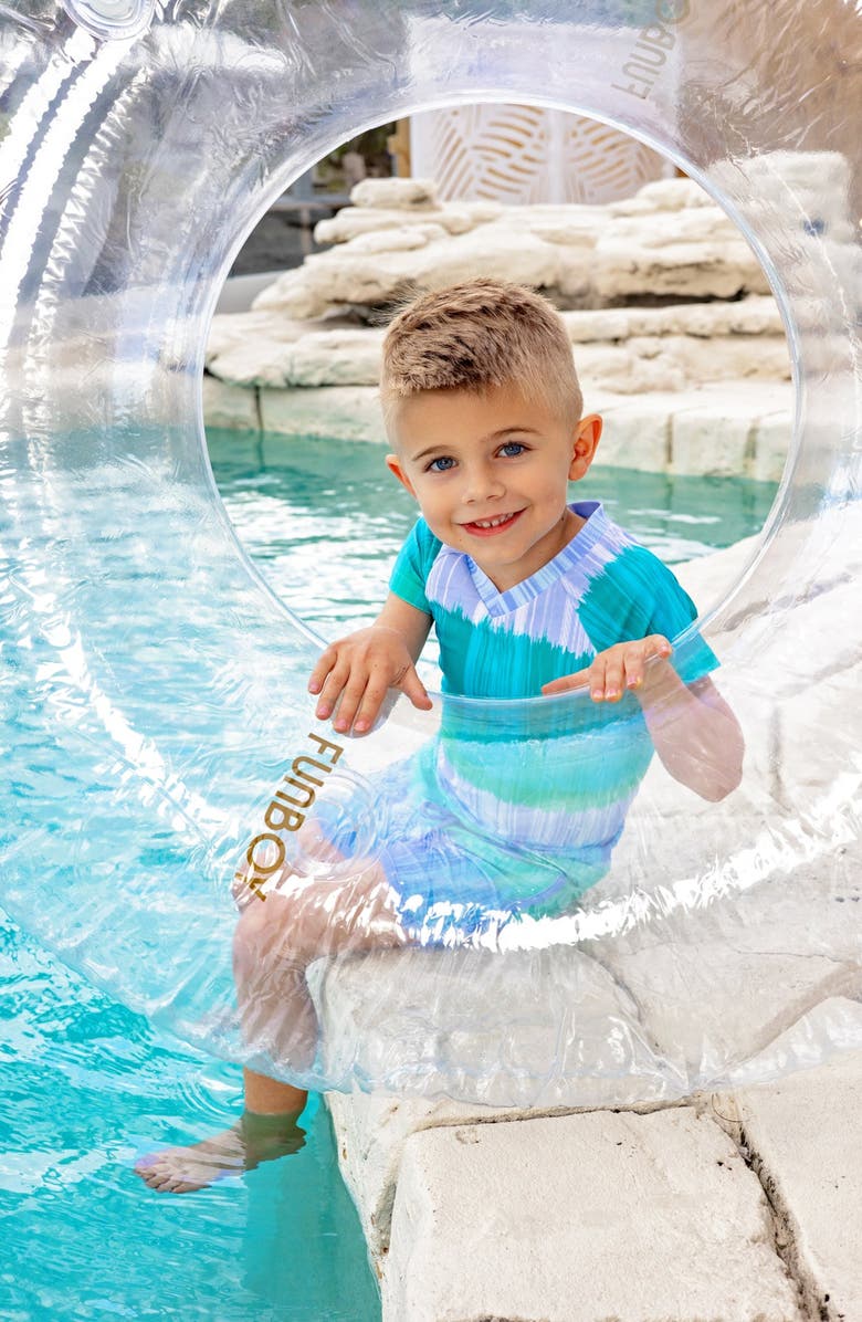 NoggiWear Dip Dye One Piece, Alternate, color, Blue Ombre