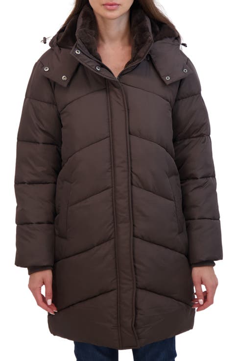 Quilted Hooded Puffer Jacket