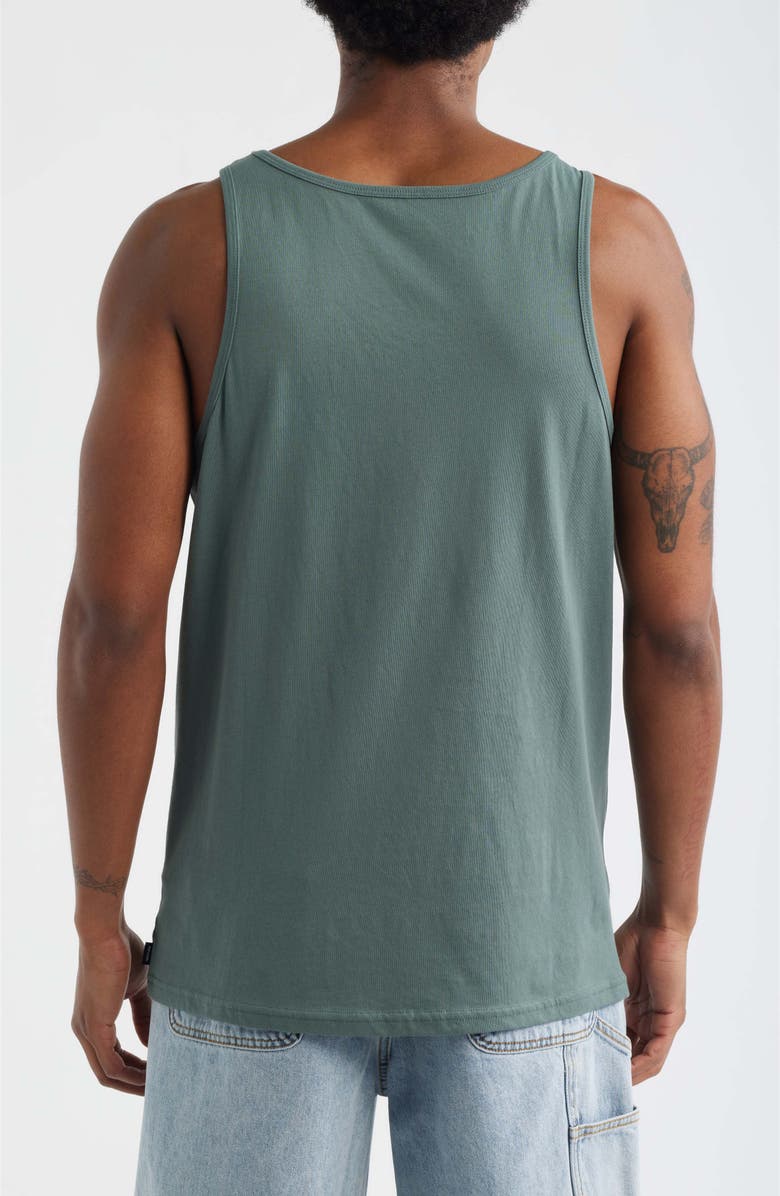 Rip Curl Made For Cotton Graphic Tank, Alternate, color, Moss