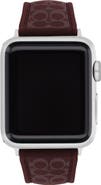 COACH Signature C Silicone 20mm Apple Watch® Watchband