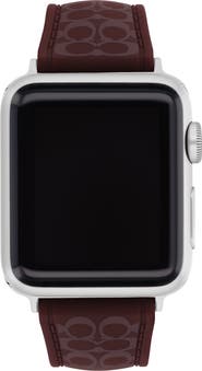 COACH Signature C Silicone 20mm Apple Watch® Watchband