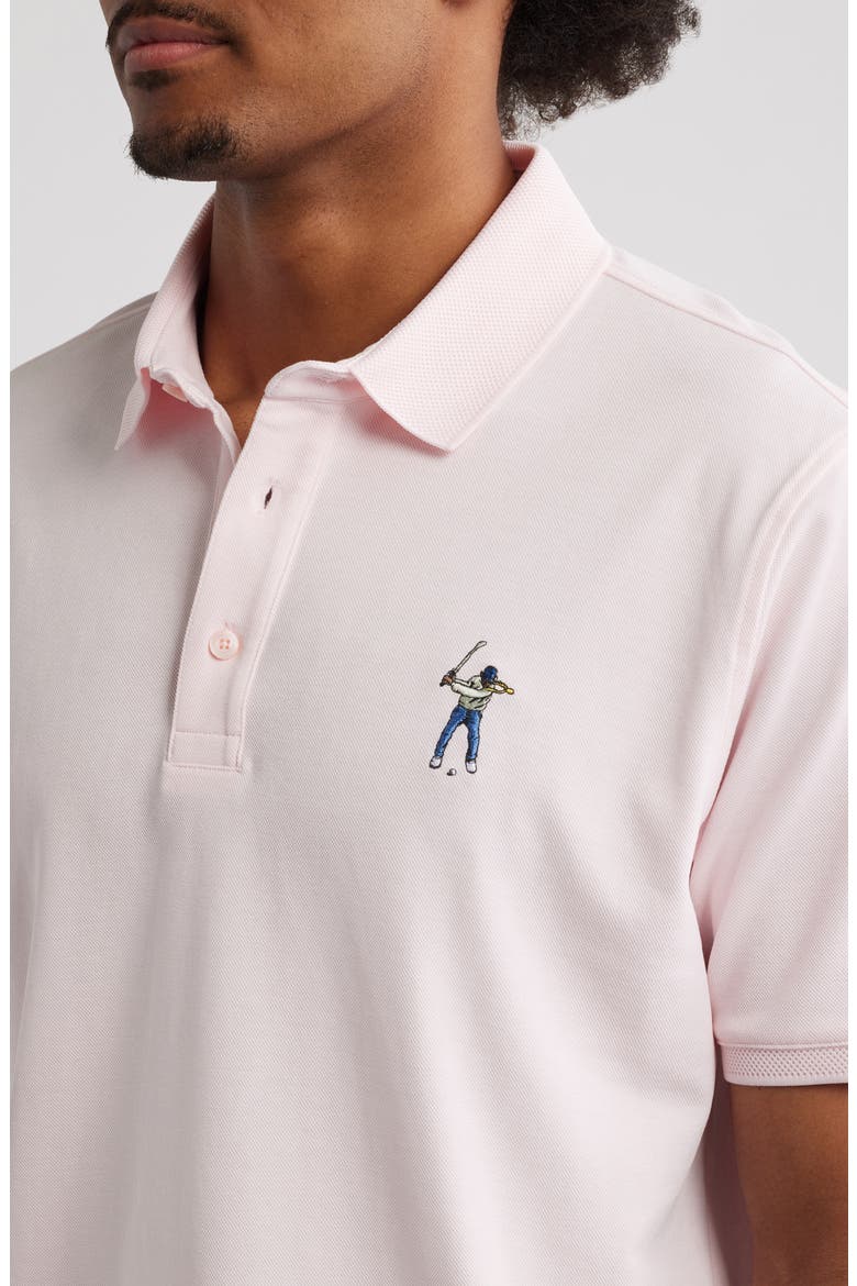 Core Cotton Blend Piqué Polo, Alternate, color, ICY PINK