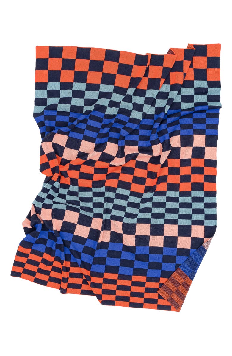 verloop Albers Checkerboard Throw Blanket, Alternate, color, 