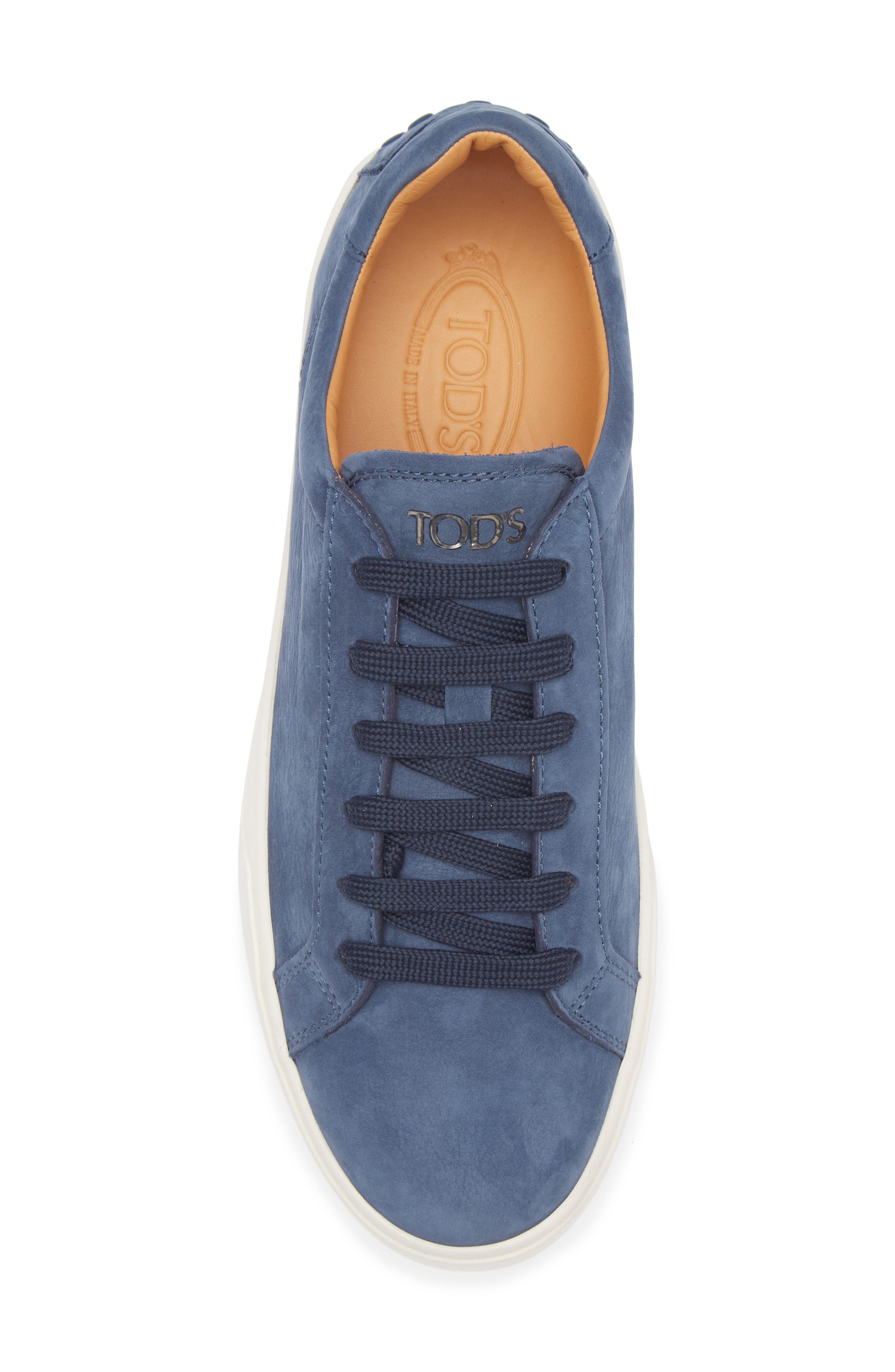 Tod's Cassetta Low Top Sneaker, Alternate, color, Insigna Blue