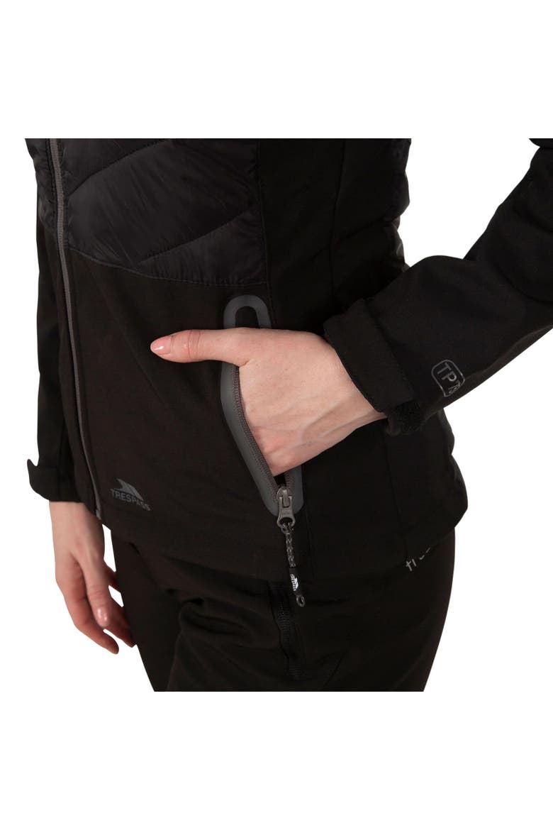Elvira Soft Shell Jacket, Alternate, color, Black