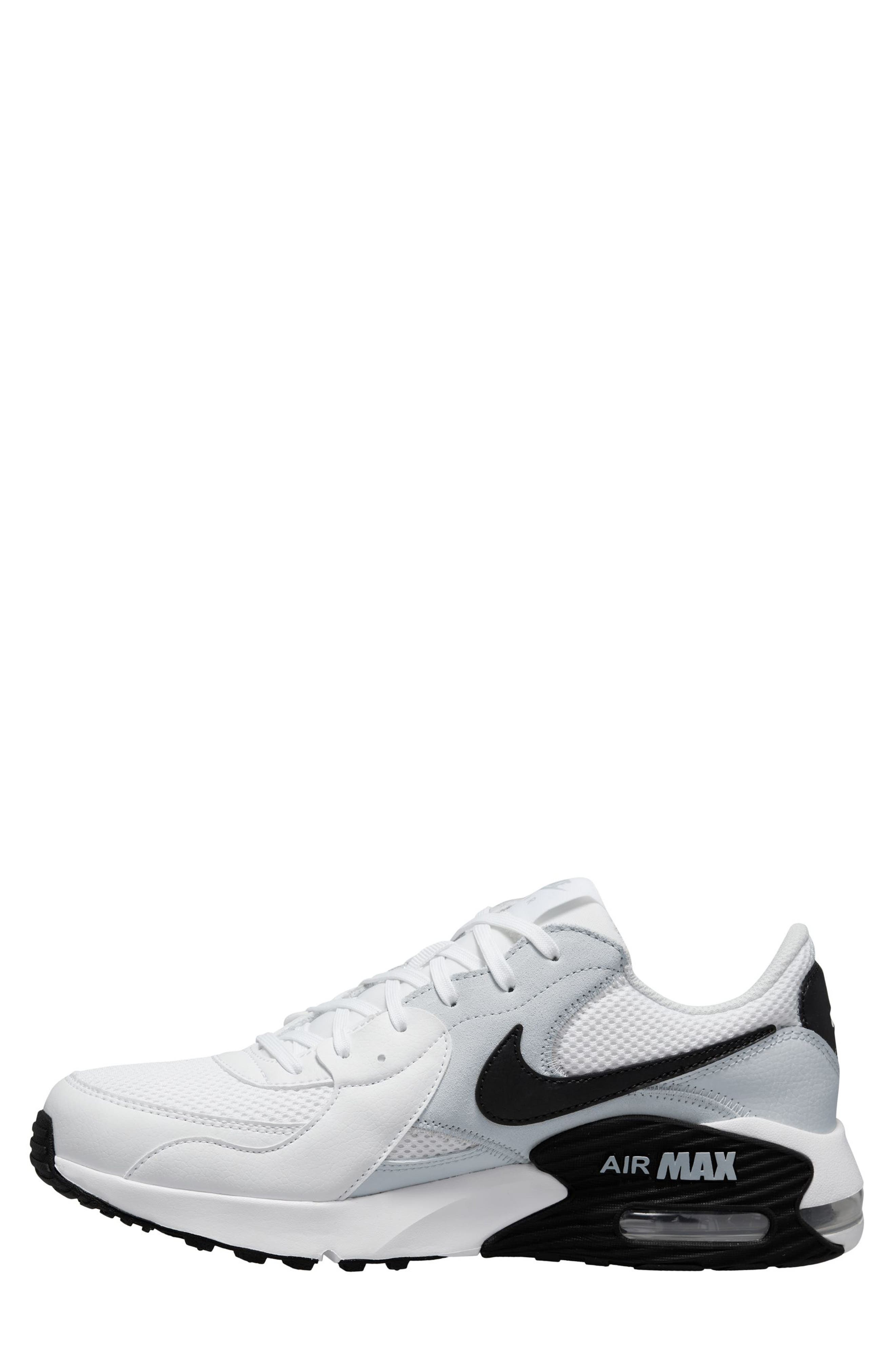 Air Max Excee Sneaker, Alternate, color, 100 WHITE/BLACK