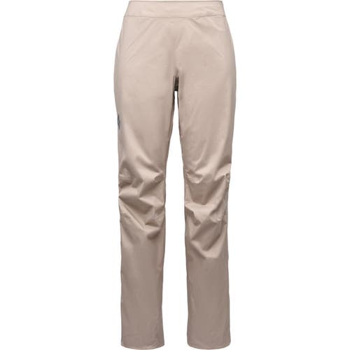 Black Diamond Fineline Stretch Full-zip Pant In Pink