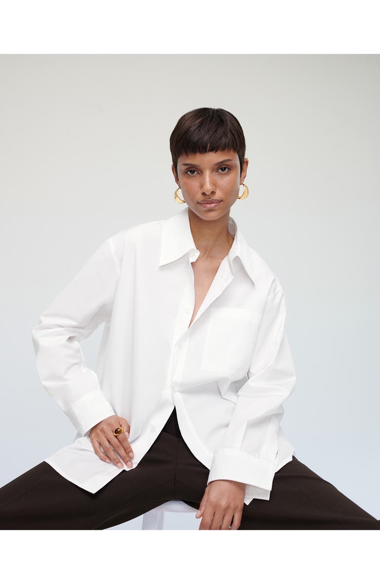 Monica Vinader x Kate Young Large Hoop Earrings, Alternate, color, 18Ct Gold Vermeil