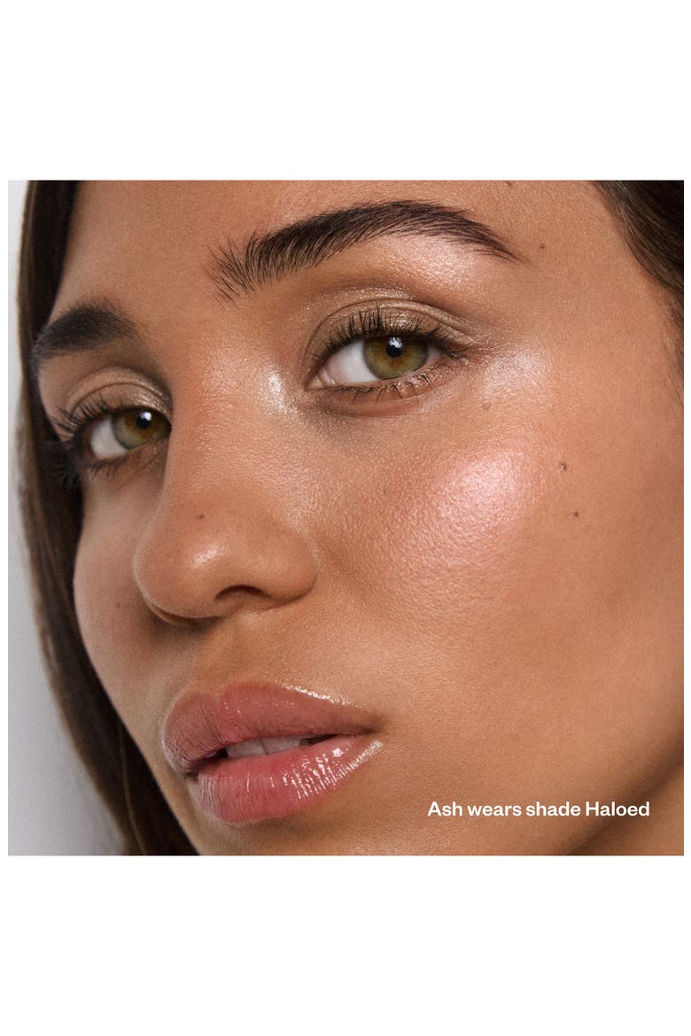 Shiny Objects Wet Glisten Powder Highlighter for Face & Eyes, Alternate, color, HALOED