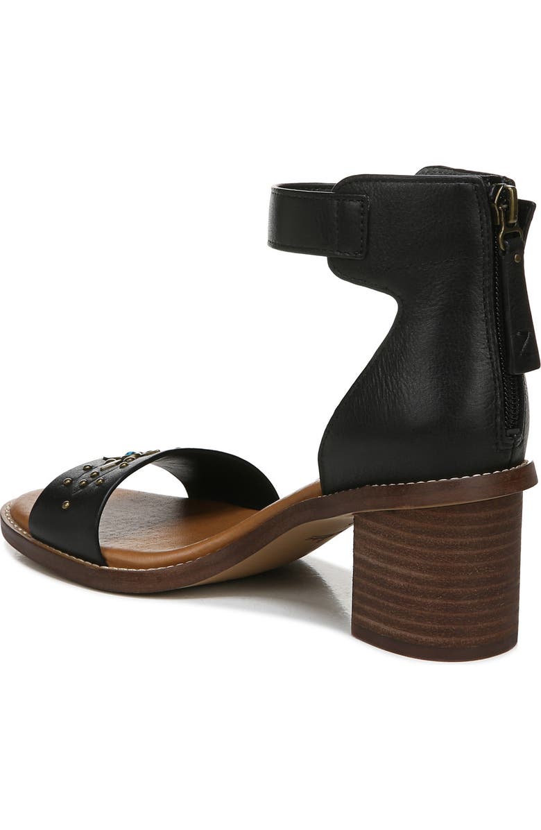 Zodiac Isla Studded Block Heel Sandal, Alternate, color,