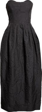 Ulla Johnson Katerina Strapless Cloque Dress