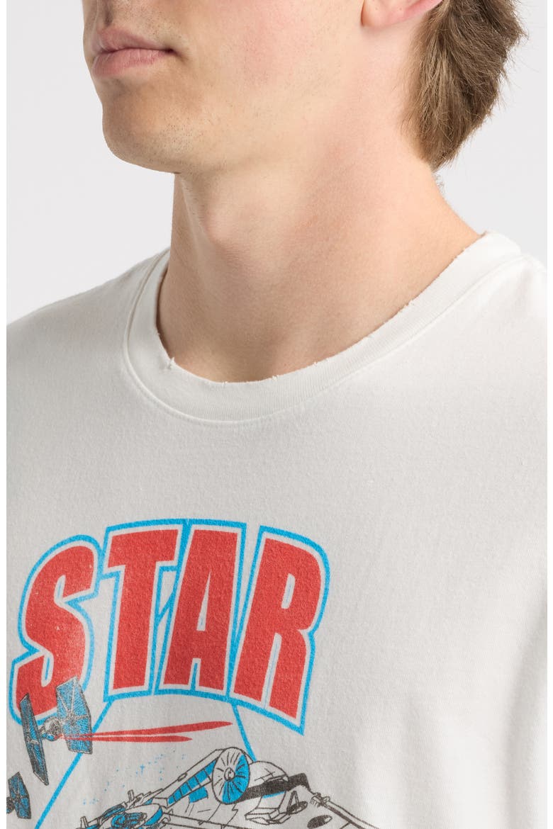 Star Wars Graphic T-Shirt, Alternate, color, VINTAGE WHITE