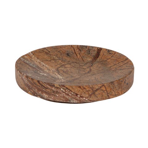 Marble Round Soapdish