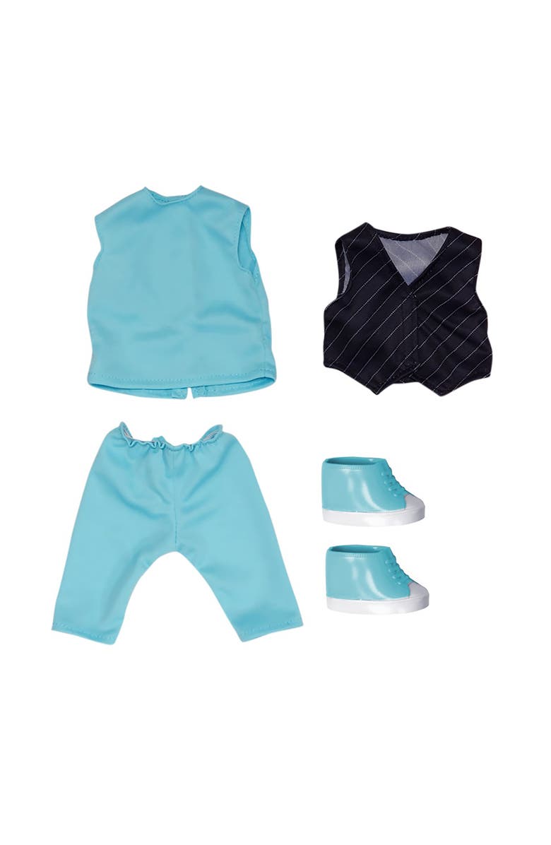 Style Girls 18" Doll Outfit Jacket W/ Scarf, Alternate, color, Multicolored