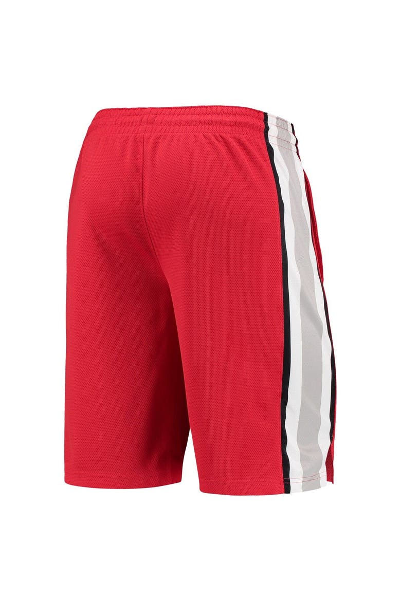 Men's Nike Scarlet Ohio State Buckeyes Replica Performance Basketball Shorts, Alternate, color, Scarlet