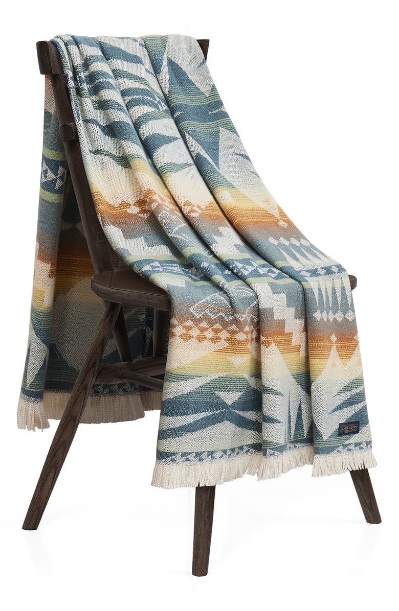 Pendleton Mystic Lake Throw Blanket, Alternate, color, 