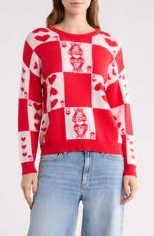 Vigoss Solitaire Hearts Sweater
