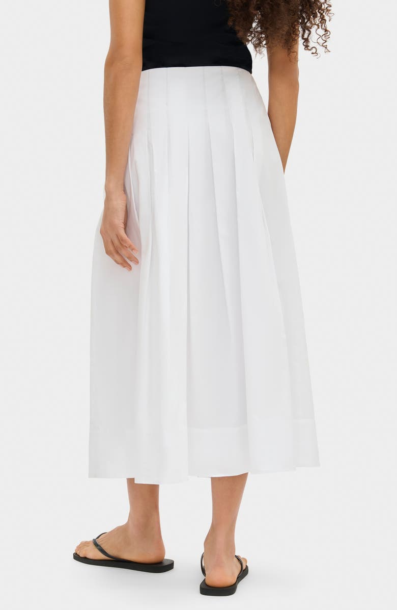 ALIGNE Julie Pleated Skirt, Alternate, color, White