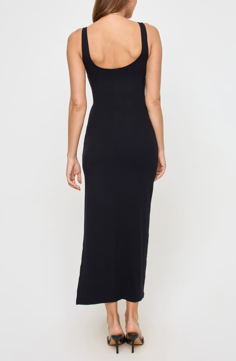 LSPACE Alexis Cover-Up Midi Dress, Alternate, color, Black