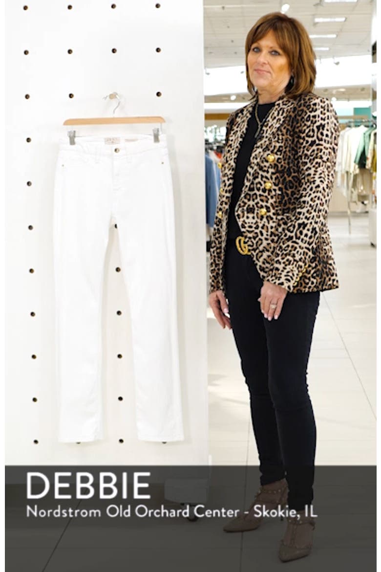 Slim Straight Leg Jeans video