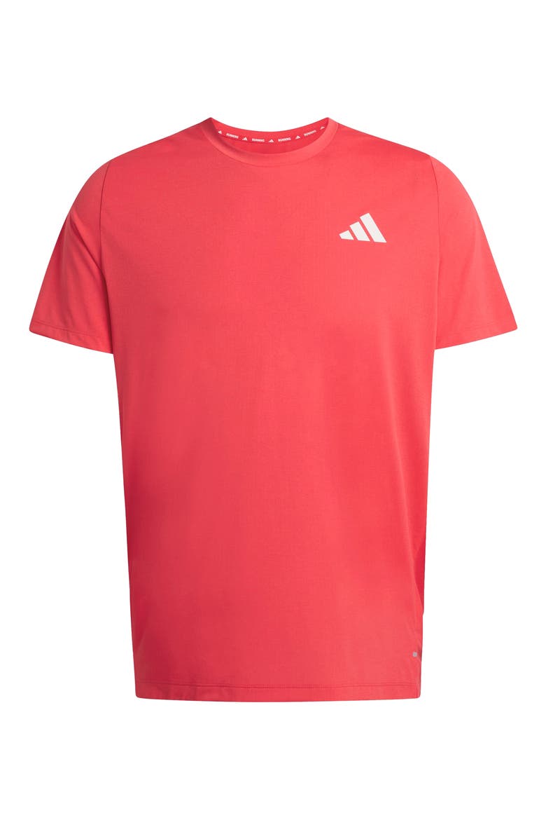 Climacool Graphic T-Shirt, Alternate, color, PURE RUBY
