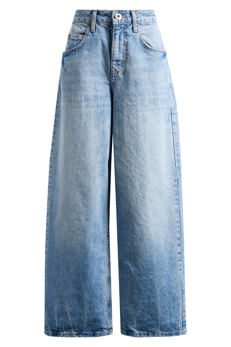 Jaya Wide Leg Jeans, Alternate, color, LIGHT VINTAGE