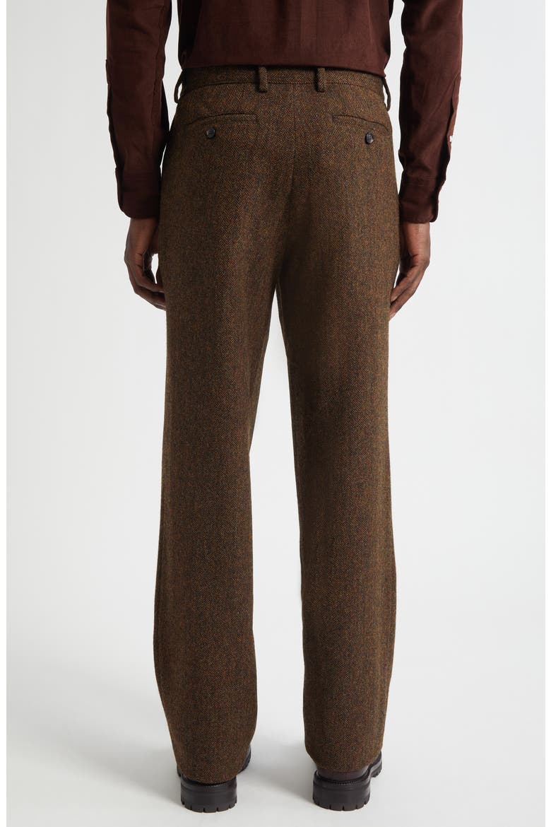 mens brown herringbone dress pants product info and reviews Herringbone Brigade Pant | Army