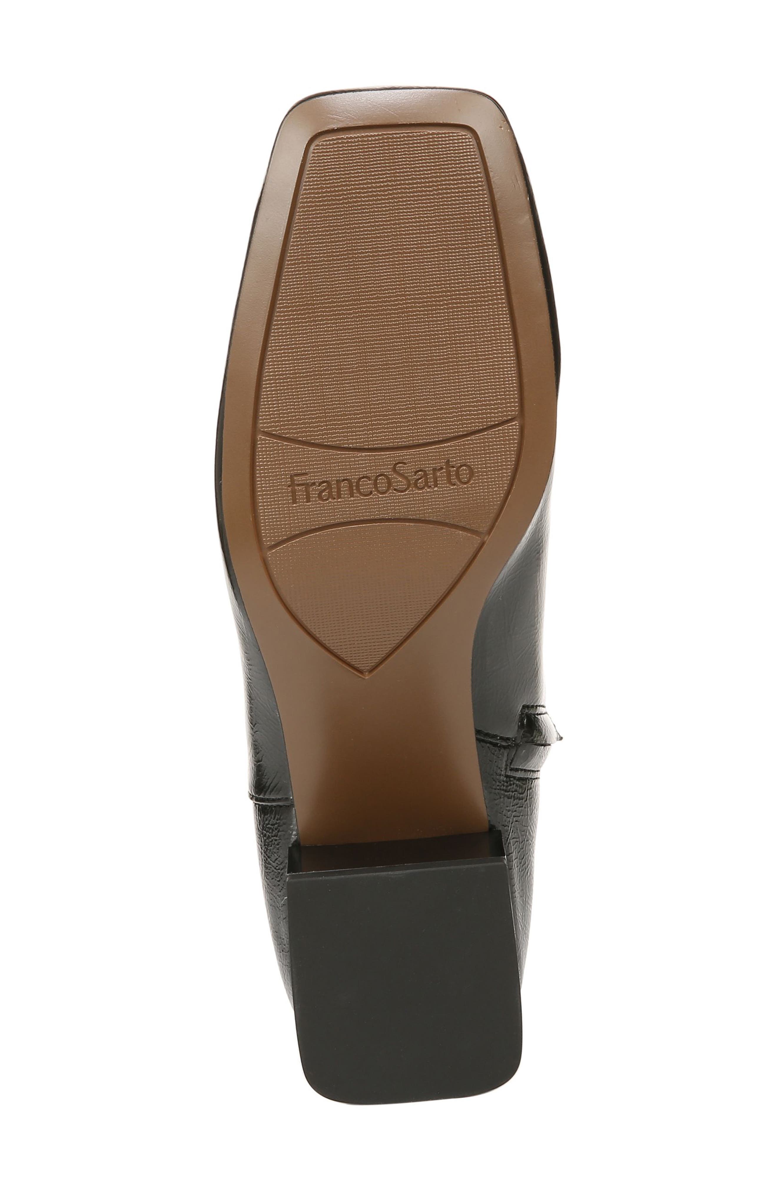 Franco Sarto Waxton Square Toe Bootie, Alternate, color, 