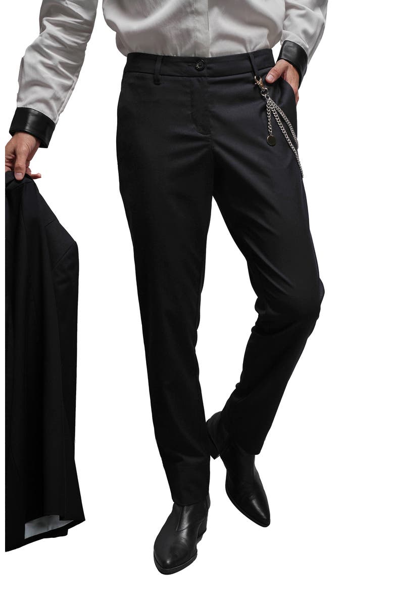 The Empower Trouser, Main, color, BLACK