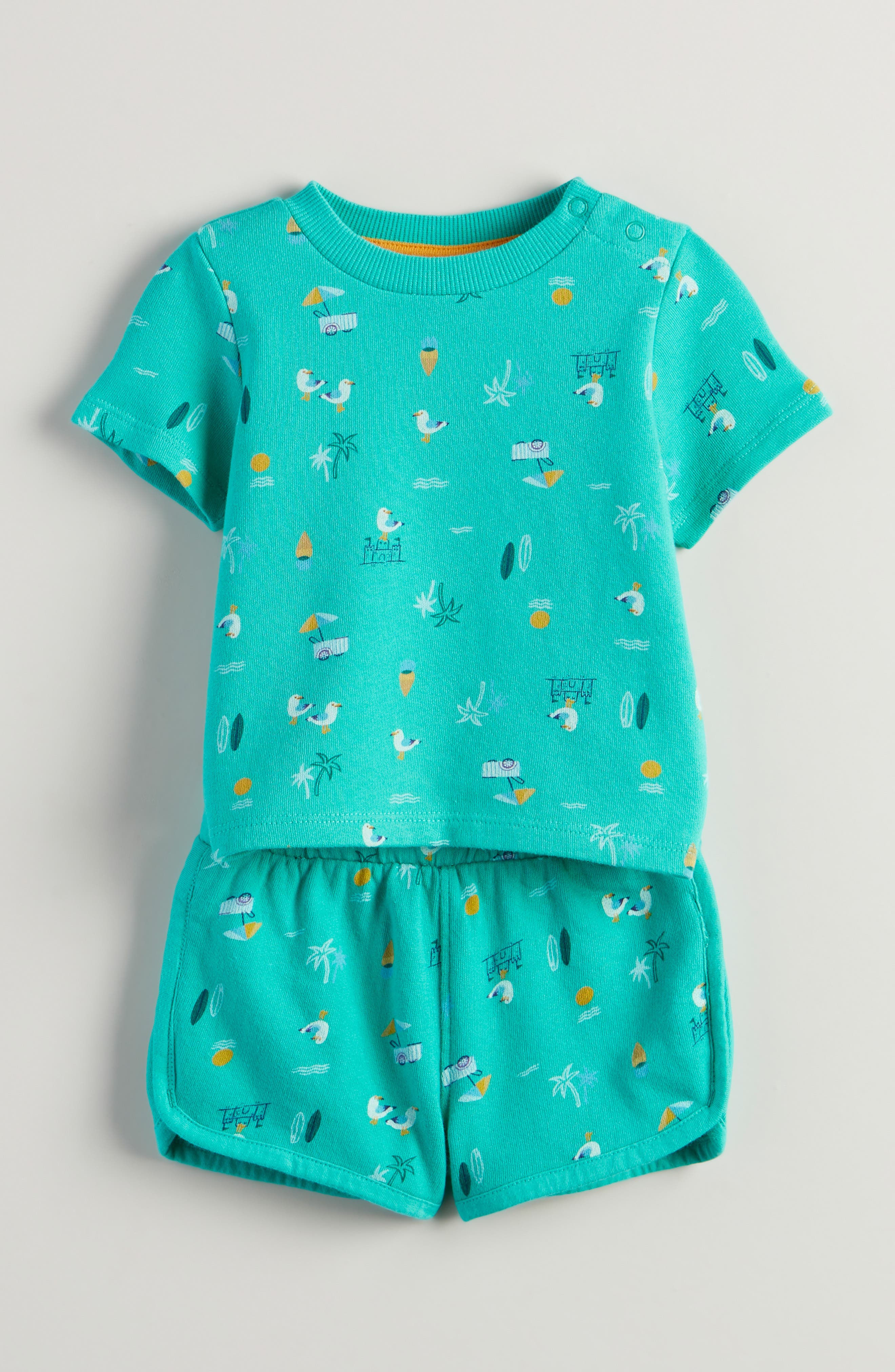 Tucker + Tate Print Cotton T-Shirt & Shorts Set