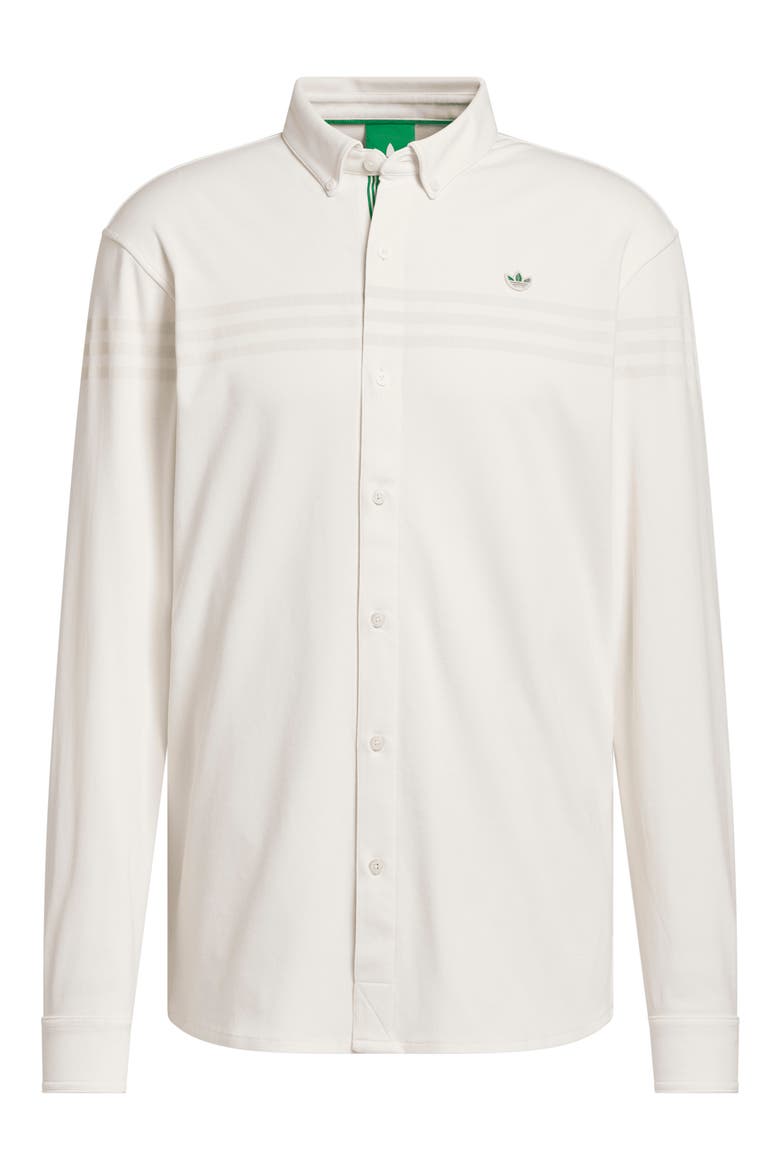 Originals Twistknit Button Up Shirt, Main, color, CHALK WHITE