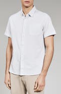 7 Diamonds Bishop Short Sleeve Button-Down Shirt