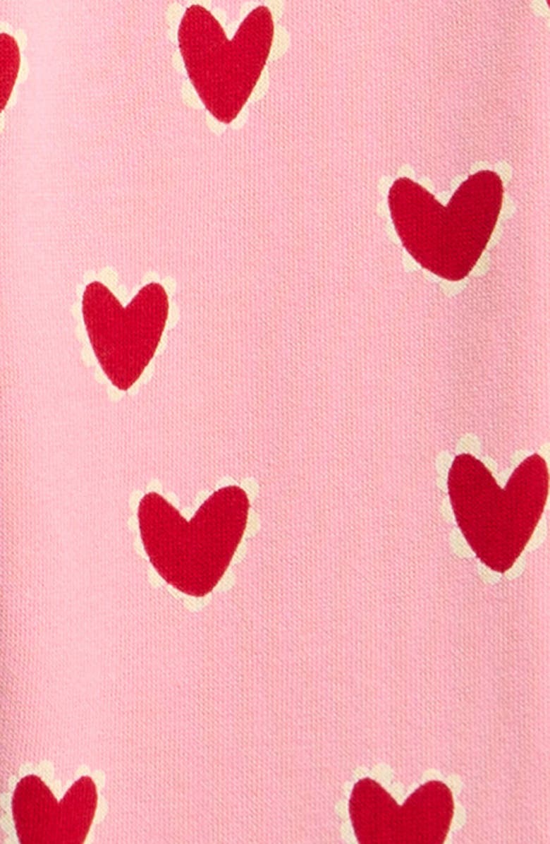 NEXT Kids' Heart Frill Sweatshirt & Pants Set, Alternate, color, Pink