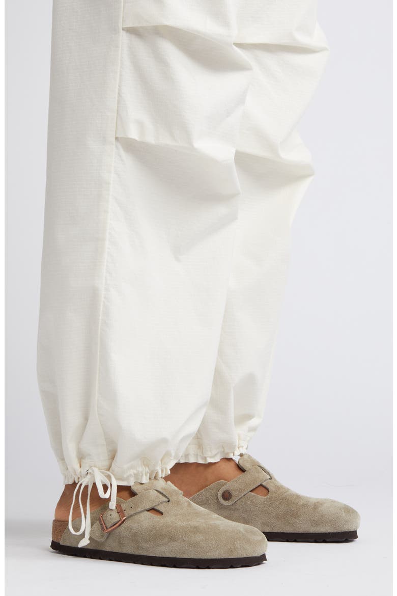 Ripstop Parachute Pants, Alternate, color, WHITE WHISPER