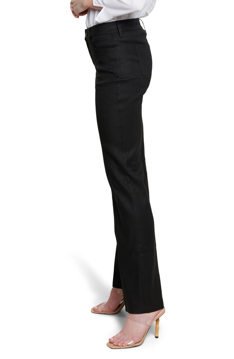 Curves 360 by NYDJ Wide Leg Linen Blend Pants, Alternate, color, 