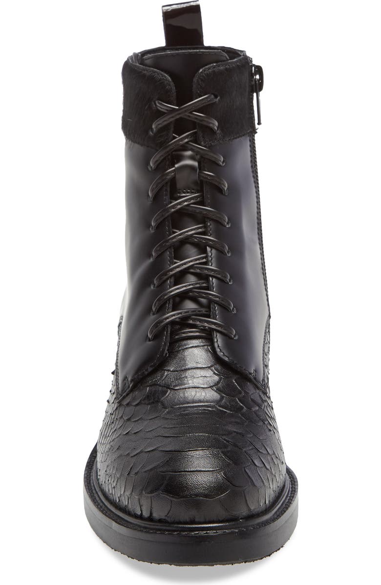 Jeffrey Campbell Fischer Lace-Up Leather Boot, Alternate, color,