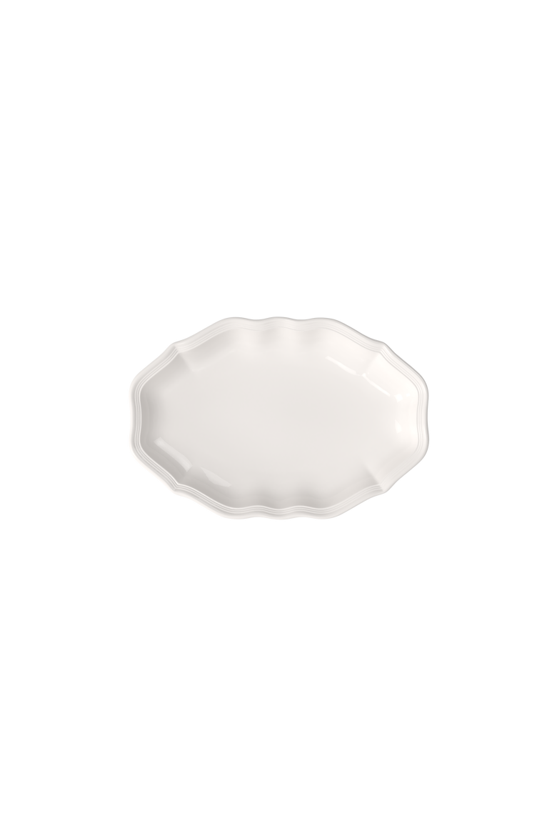 Manoir Pickle Dish/Gravy Stand, Main, color, white