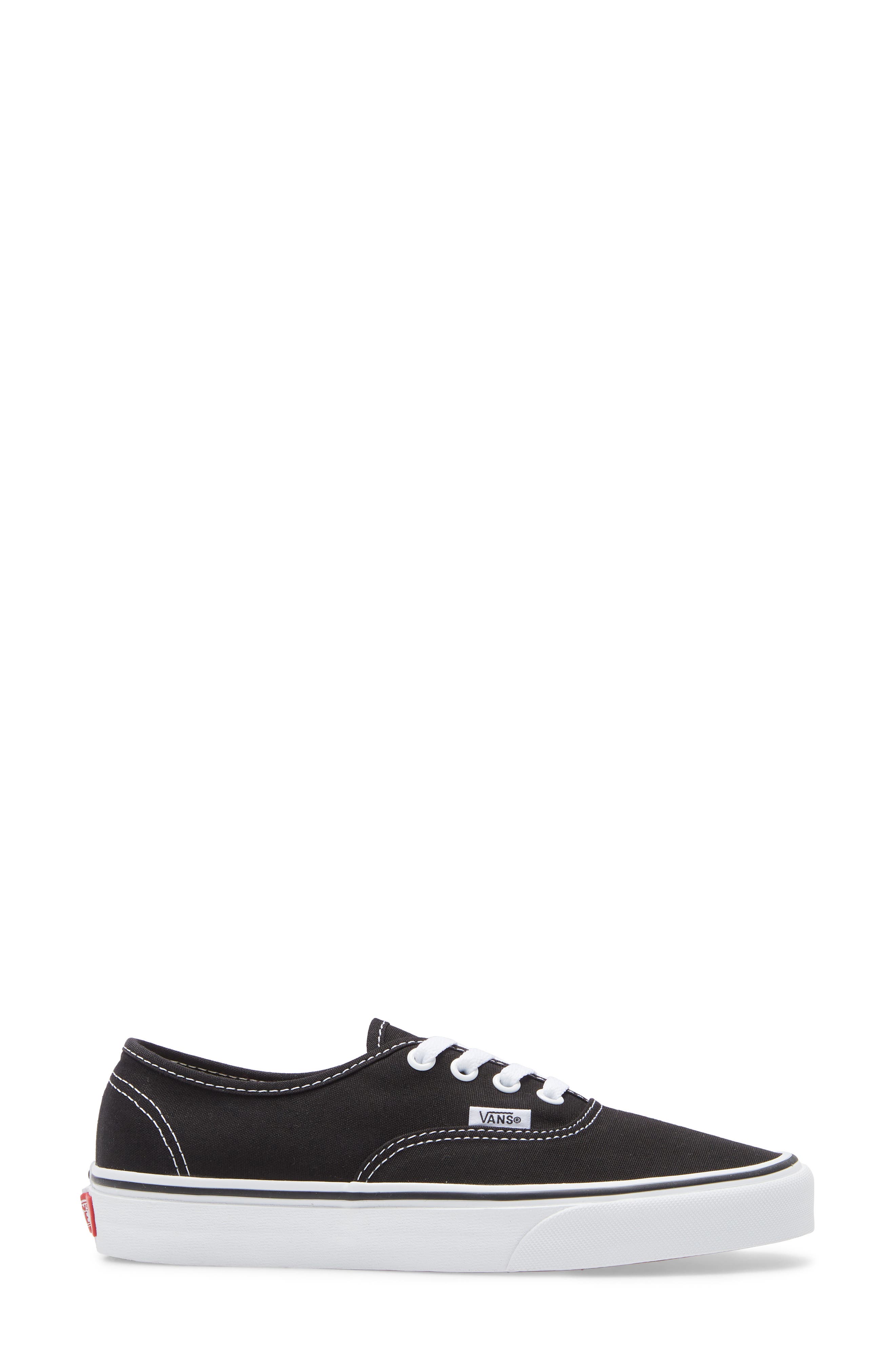 Vans Authentic Sneaker, Alternate, color, Black