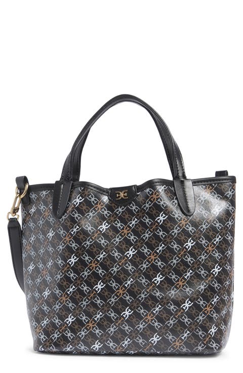 Harper Monogram Mini Shopper Tote Bag