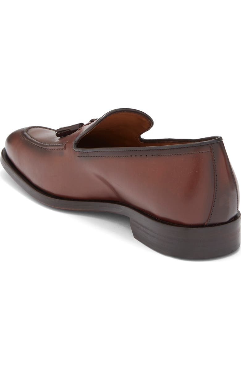 ANTONIO MAURIZI Tassel Loafer, Alternate, color, Mahogany