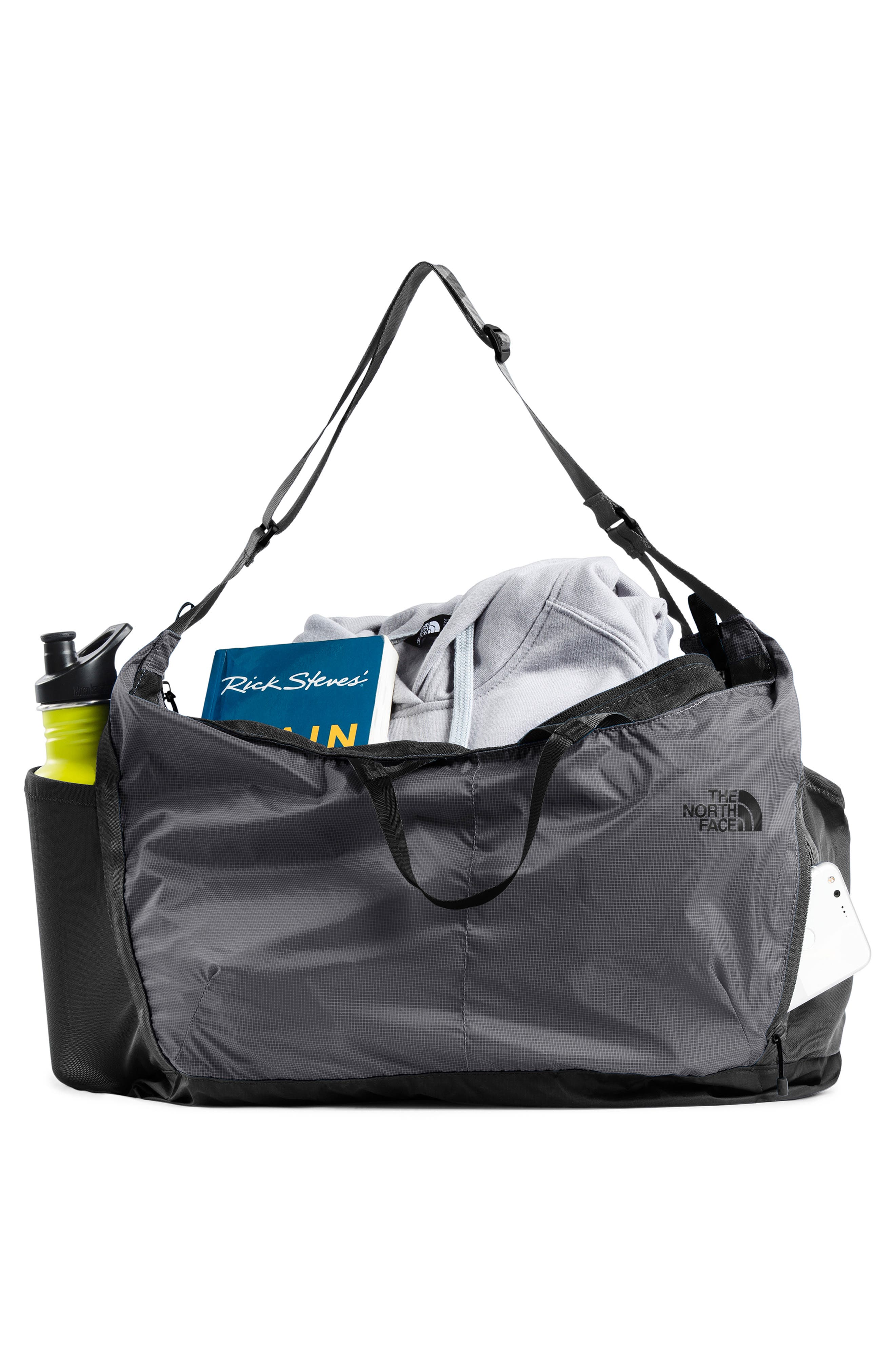 Flyweight Duffle Bag, Alternate, color, ASPHALT GR