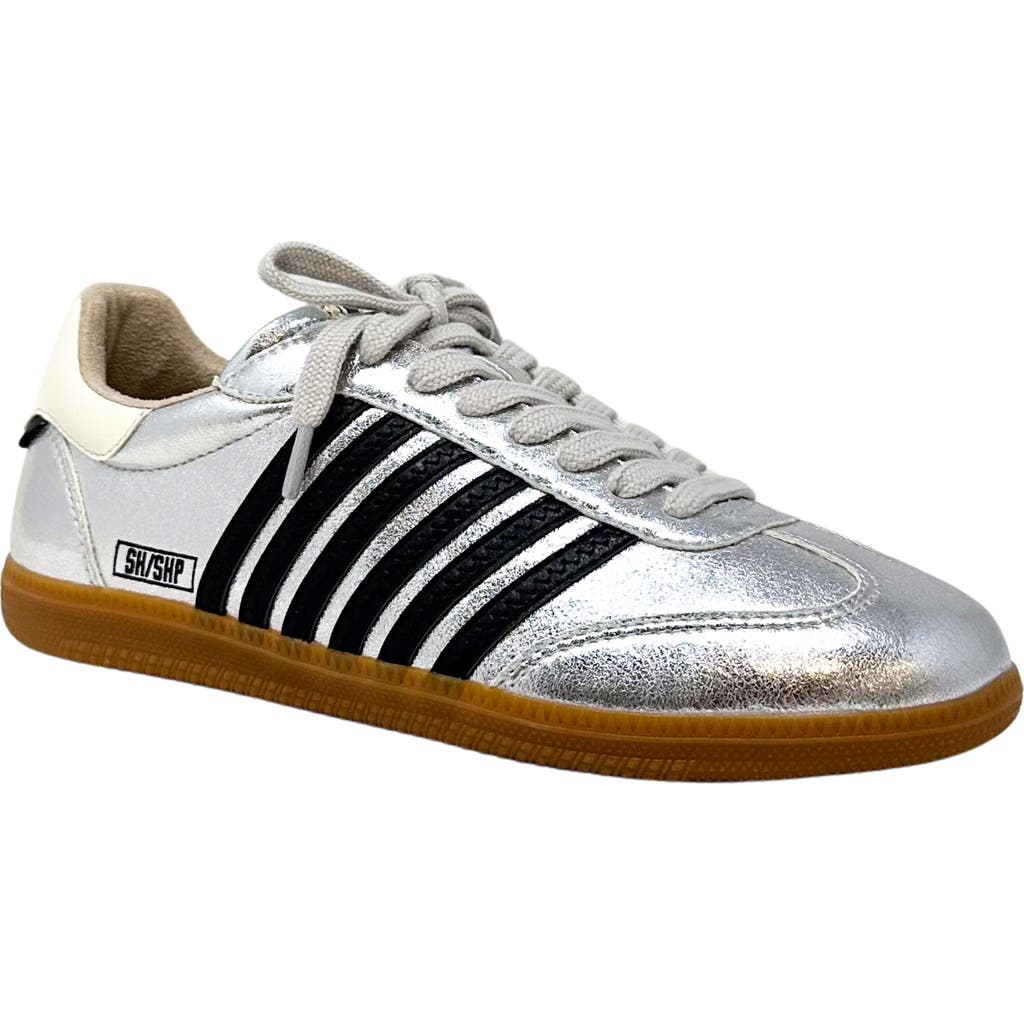 Shushop Stevie Sneaker In Silver