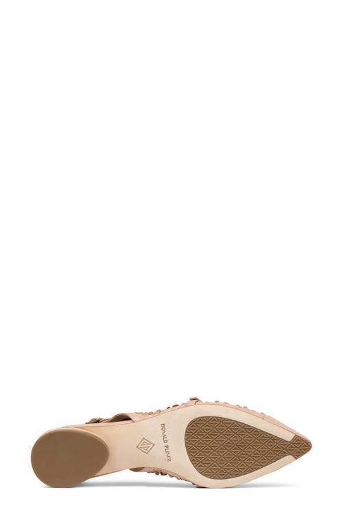 DONALD PLINER DONALD PLINER POINTED TOE SLINGBACK FLAT