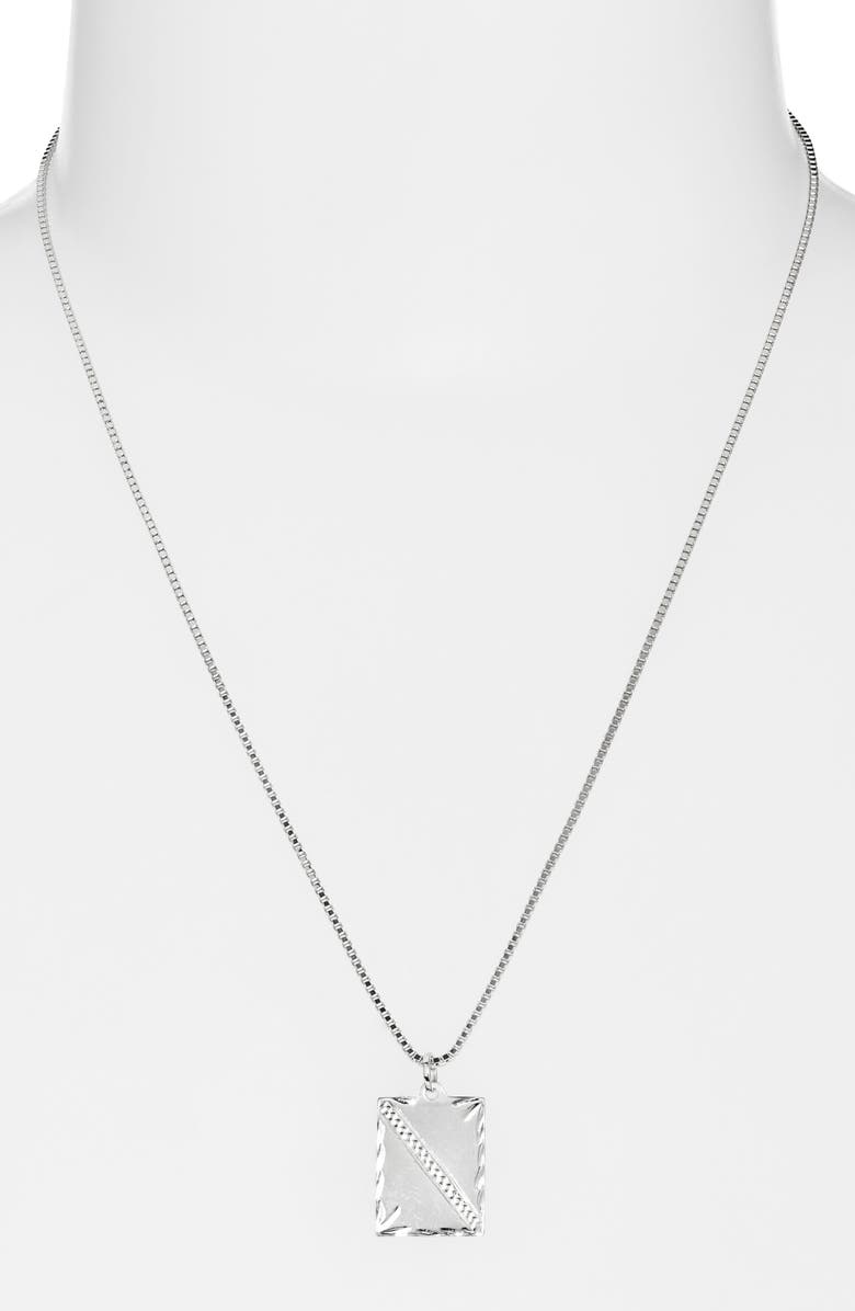 Child of Wild Luca Pendant Necklace, Alternate, color, Silver